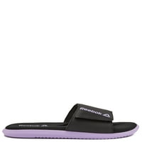 Reebok femei memorie spuma reglabil Curea confort Slide sandale