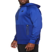 Reebok Mens și Big Mens Active Mesh pulover Hoodie, până la 3XL