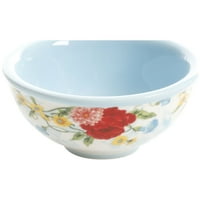 Pioneer Woman Floral Medley Dip Bowls, Pachet De 8