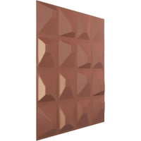 5 8W 5 8h Tristan EnduraWall panou decorativ de perete 3D, universal Pearl metal Champagne Pink