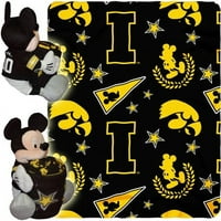 Disney NCAA Hugger pernă și 40 50 arunca Set, Iowa Hawkeyes