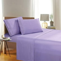 Elegant Comfort Thread Count Fețe De Pernă Standard, Violet