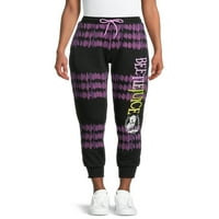 Beetlejuice Juniors' Tie Dye Jogger Pantaloni