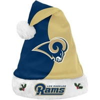 Forever Collectibles NFL Basic Santa Hat, Los Angeles Rams