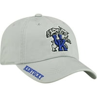 Topul bărbaților din lume Gri Kentucky Wildcats alternate spălat pălărie reglabilă-OSFA