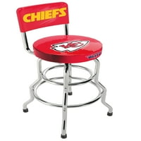 Kansas City Chiefs NFL Blitz scaun pivotant reglabil cu spate înalt, Arcade1Up