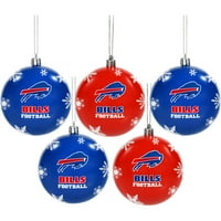 Pentru totdeauna De colecție NFL incasabil mingea ornamente, Buffalo Bills