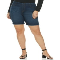 Sofia Jeans femei Plus Dimensiune Gabriela Curvy mare creștere Pull-On Bermude