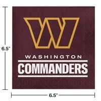 Washington Comandanții Tailgating Kit, Servește 16