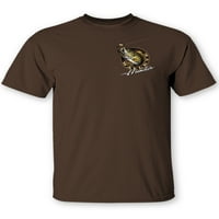 Urmați acțiunea walleye Hunter pescuit T - Shirt & cana Premium cadou Set, mare