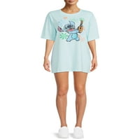 Tricou Disney Stitch Junior' Ukulele Sketch Long Body