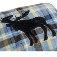 Sutton acasă moda Moose aplicatiile Lbsweighted pătură 48 x72