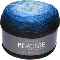 Bergere De France Unic Fire-Albastru Negru