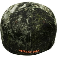 Mossy Oak Performance Camo Cap, Mossy Oak Mountain Country Range Camo, Flexibil Montat