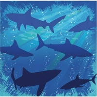 Partidul Creații Shark Splash Bauturi Servetele, Ct