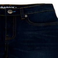 Tony Hawk Boys Fle Fit Dark Wash Jeans, Dimensiuni 4-16