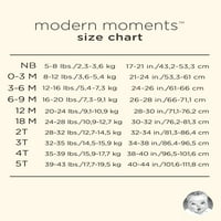 Modern Moments by Gerber Baby & Toddler Girls pantaloni scurți cu nervuri, Pachet 3