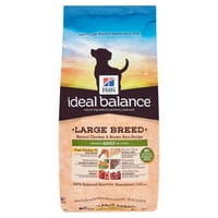Hill ' s ideal Balance rasă mare rețetă naturală de pui și orez brun hrană naturală uscată pentru câini, lb
