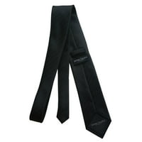James Cavolini Italia Cravată Neagră Cu Mai Multe Dungi