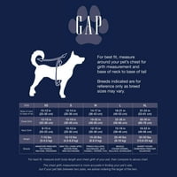 Gap Pet, haine pentru câini și pisici, Tricou Chambray Gap Pet, Albastru, s