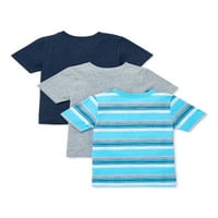 Garanimals Baby Boy & Toddler Boy Stripe & Tricouri Solide