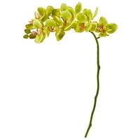 Aproape Natural 21in. Phalaenopsis Orhidee Floare Artificială, Violet