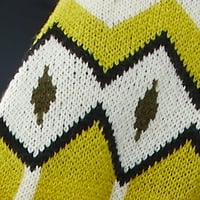 Scoop femei Geo model Cardigan pulover