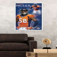 Afișul Denver Broncos-Von Miller
