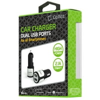 CyonGear Universal de mare putere 10w 2.1 A Dual USB încărcător auto pentru iPhone Pro Max, Pro, 14, Galaxy Z Fold4, A23, S Plus,