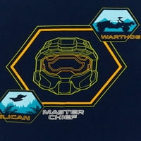 Halo Infinite Boys Master Chief Tricou Grafic 2-Pachet, Dimensiune 4-18