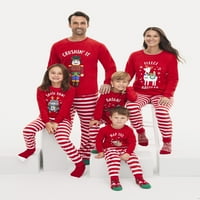 Potrivire Familie Crăciun Pijamale Baby Boy Girl Unise 2 Piese Pijama Set