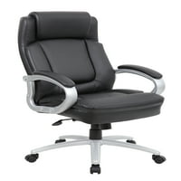 Boss Office produse negru mare și înalt confort suplimentar scaun executiv