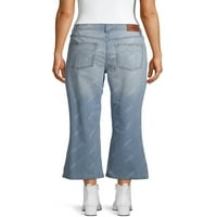 Jordache Vintage Femei Farrah Capri Jeans