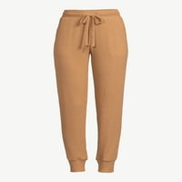 Joyspun pentru femei Hacci Knit Sleep Joggers, Dimensiuni S până la 3X