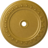 41OD 4ID 3 8p Caputo medalion de tavan, aur irizat Pictat manual