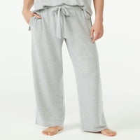 Joyspun femei Hacci tricot pantaloni pijama Picior Larg, Dimensiuni S la 3X