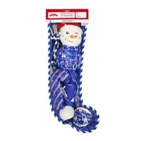 Timp De Vacanță Crăciun Câine Jucării Stocare Cadou Set Albastru