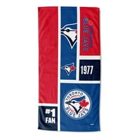 Toronto Blue Jays MLB Colorblock personalizate Plaja prosop