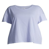 Terra & Sky femei Plus Dimensiune relaxat Fit T - shirt, Pack