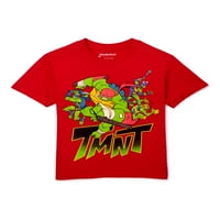 Echipa De Băieți Teenage Mutant Ninja Turtles Jump Out Tricou, Mărimi 4-18