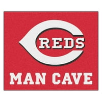 - Cincinnati Reds Man Cave Tailgater covor 5'x6'