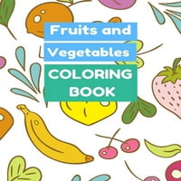 Fructe și legume carte de colorat