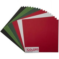 Culorile Mele Canvas Cardstock Bundle 12X12 18 Buc-Vacanță 1