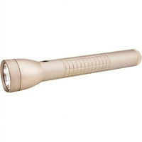 Maglite D-Cell Multi-Mode comutator lanterna cu fascicul reglabil și prindere profund moletat, Coyote Tan