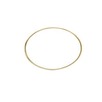Suvenir inel aniversar stivuibil semi-rotund din aur galben de 10kt