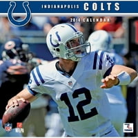 Turner Licențiere Indianapolis Colts Mini Calendar De Perete