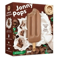 JonnyPops ciocolată Fudge cu cremă 4PK