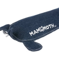 Mammoth Squeakies Moda Denim Interactive Squeak Câine Jucărie, Mare, 14