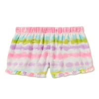 Garanimals Baby Girls & Toddler Girls Rainbow Print Ruffle Shorts, dimensiuni 12M-5T