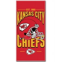 Kansas City Chiefs 30 60 Scurgere Prosop De Plajă, Fiecare
